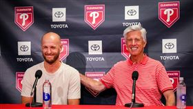 ▲惠勒（Zack Wheeler）和費城人球團簽下3年1億2600萬美金延長合約。（圖／翻攝自費城人推特）