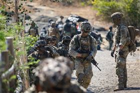 傳美國陸軍特種部隊「綠扁帽」已派人至台灣常駐，五角大廈近日做出回應。（圖/翻攝自美國陸軍U.S. Army臉書）

