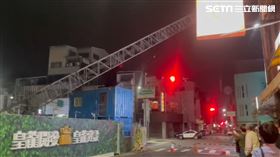 台南,天坑,吊臂,建案,西門路,吊車