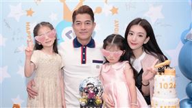 郭富城一家四口幸福甜蜜。（圖／翻攝IG）