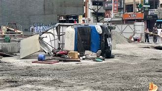 台南天坑坍塌！疑「連續壁導溝」破損釀災