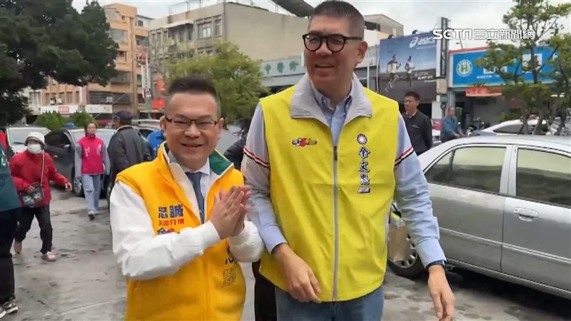 苗市長補選！連勝文伴余文忠登記搶頭香