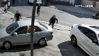 爭家產衝突！兄埋伏開車撞弟　撂多人圍毆