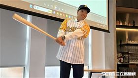 旅日棒球好手吳念庭。（圖／記者蔡厚瑄攝影）

