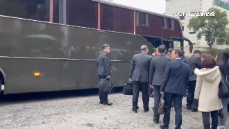 國防部巴士出車禍！滿車「星星、梅花遲到