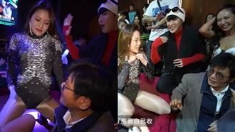 薔薔揪富爸首上夜店！被辣妹坐身上搖不停