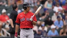 ▲吉田正尚炸裂熱身賽首轟！（圖／美聯社／達志影像）