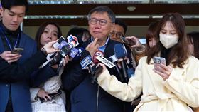 柯文哲受訪。（圖／民眾黨提供）