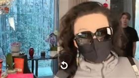 張蘭故意模仿大S靈堂穿搭（圖／翻攝微博）