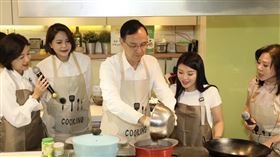 朱立倫出席38婦女節活動。(圖/國民黨提供)