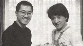 鳥山明、成龍。（圖／翻攝自成龍微博）