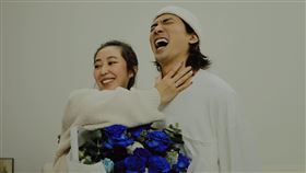 林哲熹求婚成功經紀人女友Cindy。（圖／翻攝自林哲熹臉書）