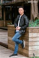 林則希三立新聞網專訪。（圖／記者楊澍攝影）