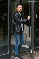 林則希三立新聞網專訪。（圖／記者楊澍攝影）