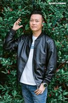 林則希三立新聞網專訪。（圖／記者楊澍攝影）