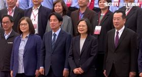 蔡英文、賴清德出席「海巡署嘉義級巡防艦第3艘雲林艦交船暨第4艘4000噸級巡防艦(台北艦)命名下水聯合典禮」