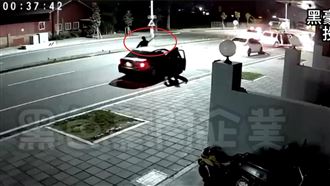 開槍畫面曝　債務喬不攏飛車互撞狂轟6槍