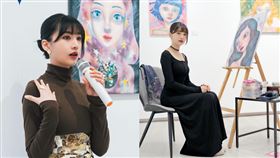  李優以「咪咪冒冒」詞語反映她目前生活狀態。（圖／龐文宏提供）