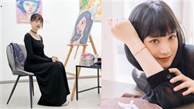 「電眼潮模」李優睽違4年再舉辦藝術作品個展。（圖／龐文宏提供）