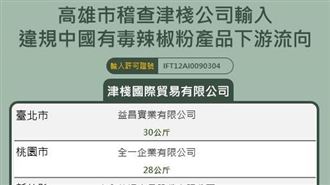 又驗出蘇丹紅辣椒粉　新增11廠商受害