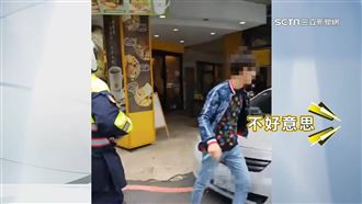 紅線違停警僅勸離　行人嗆：違停合法化？