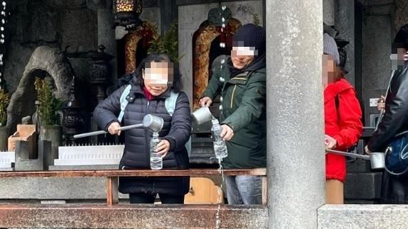 清水寺見台灣團秀下限！1舉遭外國人制止