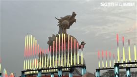 龍抬頭，2024台灣燈會，花燈，屬龍，青龍年（圖／記者藍詩孟攝影）