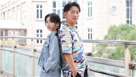 蔡昌憲 喬湲媛接受《三立新聞網》專訪。（圖／記者楊澍攝影）