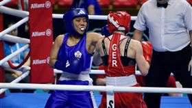 台灣拳擊小將郭怡萱。（圖／中華拳擊協會提供）