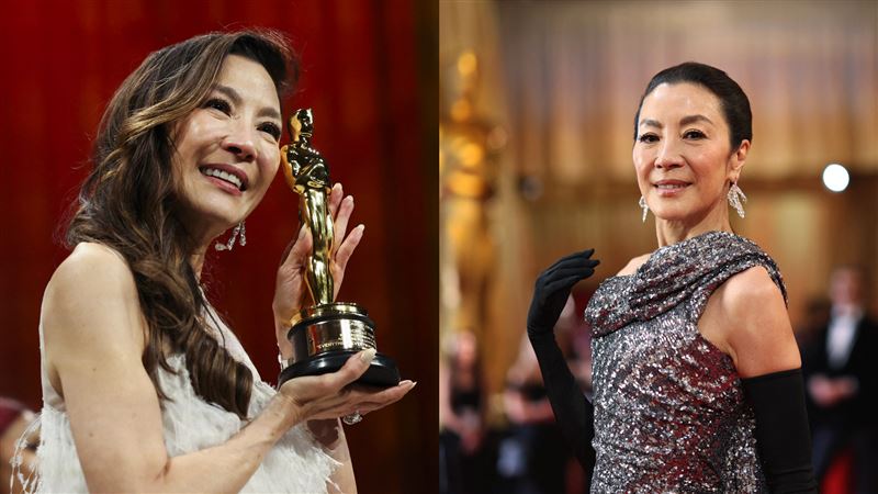 奧斯卡／楊紫瓊現身！選戴台灣設計師珠寶