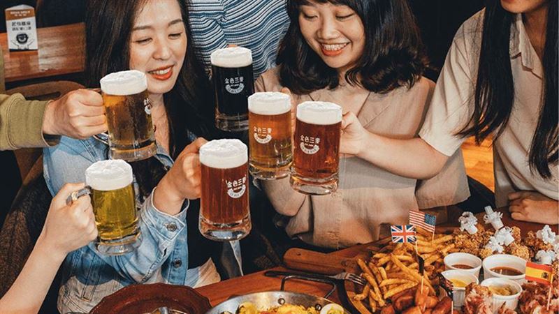 金色三麥找歡聚密碼20 20杯啤酒免費喝