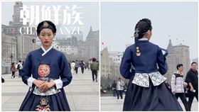 朝鮮族,女模,中國,韓服（圖／翻攝自抖音）
