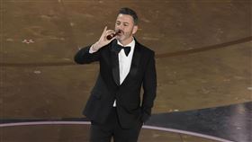 吉米金摩大酸川普「不是該入獄了嗎？」。（圖／美聯社／達志影像）