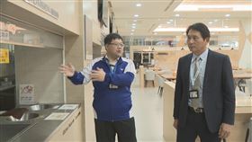 國訓執行長龔榮堂（右)與營運管理處處長邱泰龍。（圖／國訓中心提供）