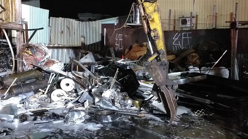 樹林回收場火警濃煙飄散　「4地區」注意