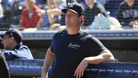 ▲洋基王牌投手柯爾（Gerrit Cole）手肘不適，將進行MRI檢查。（圖／美聯社／達志影像）