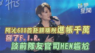 阿沁版稅收千萬　掰了F.I.R.談前隊友官司