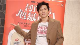 郭書瑤、姚淳耀與林予晞出席《何百芮的地獄毒白》媒體茶敘。（圖／記者邱榮吉攝影）
