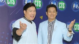 曾國城（左）與徐乃麟今錄影（圖／記者楊澍攝）