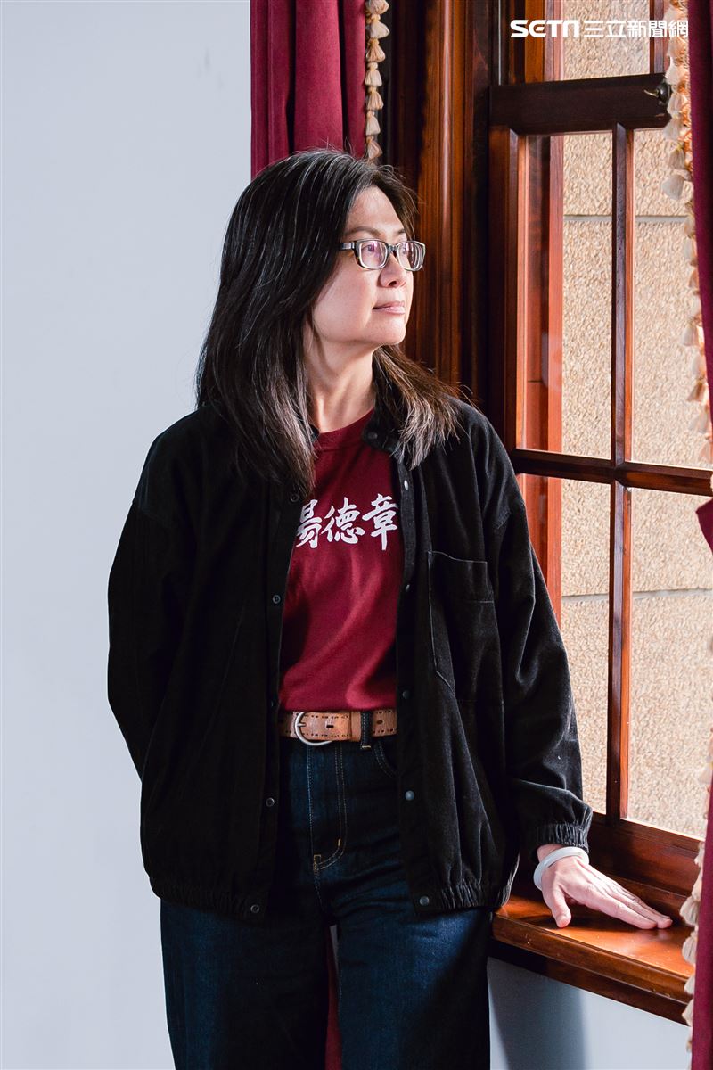 《尋找湯德章》連楨惠三立新聞網專訪。（圖／記者楊澍攝影）