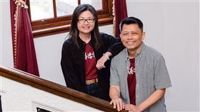 《尋找湯德章》導演黃銘正、連楨惠三立新聞網專訪。（圖／記者楊澍攝影）