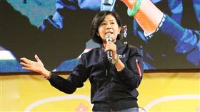 王育敏接任台中市副市長。(圖/翻攝自王育敏臉書)