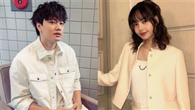 劉子銓、Lisa。（圖／翻攝自劉子銓、Lisa IG）