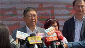 天坑,豐邑,楊文科,縣長,新竹縣議員蔡蕥鍹，新竹縣新聞處長 魏文元（圖／翻攝畫面）