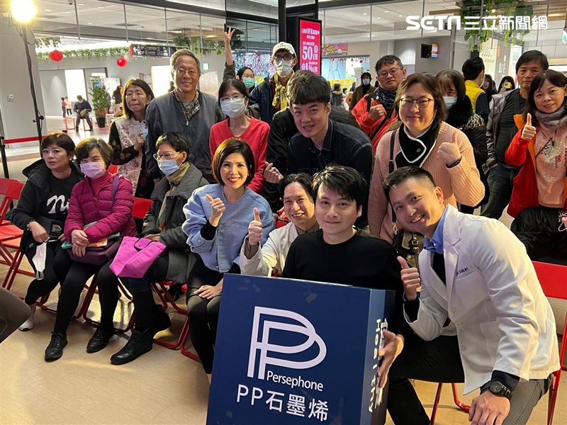 石墨稀健康講座 台北K區地下街熱情開講
