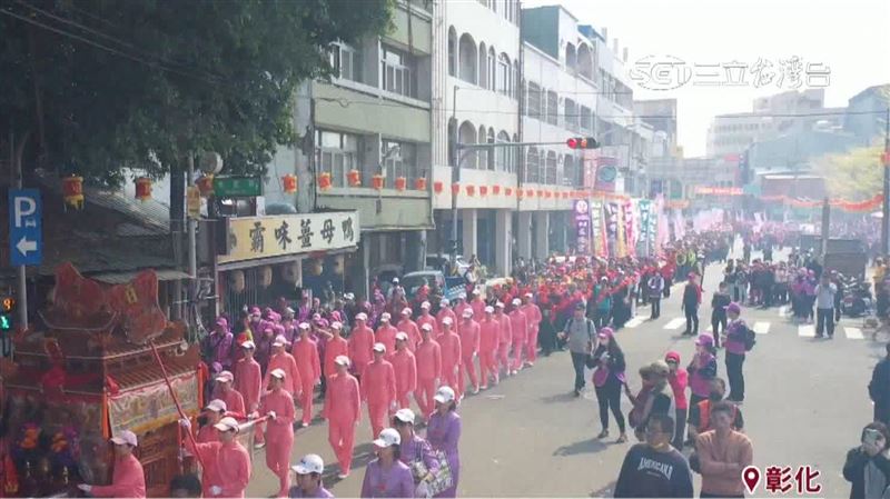 桃園龍德宮四媽祖遶境！第4天來到鹿港