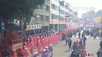 桃園龍德宮四媽祖遶境！第4天來到鹿港