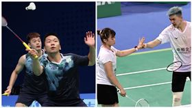 ▲王齊麟、李洋。葉宏蔚、李佳馨。（圖／中華奧會提供、記者劉彥池攝影）