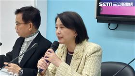 國民黨團「虐童案衛福部推卸責任，薛瑞元出來面對」記者會，賴士葆、王鴻薇、羅智強。(圖/記者陳怡潔攝影)