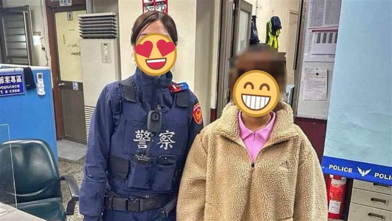 高雄女警出手幫女大生　神顏值讓千人暈了